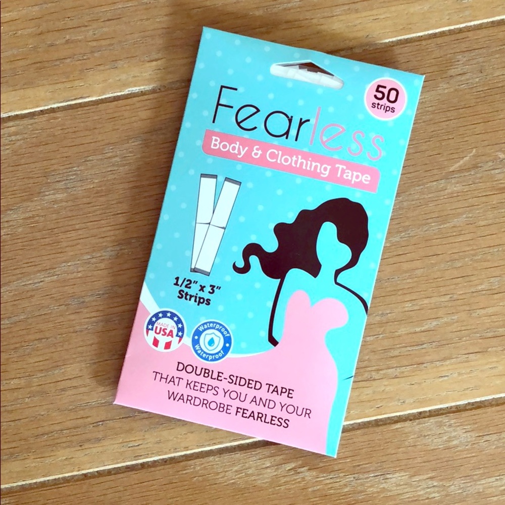 Body and clothing tape - 1/2” x 3” long strips